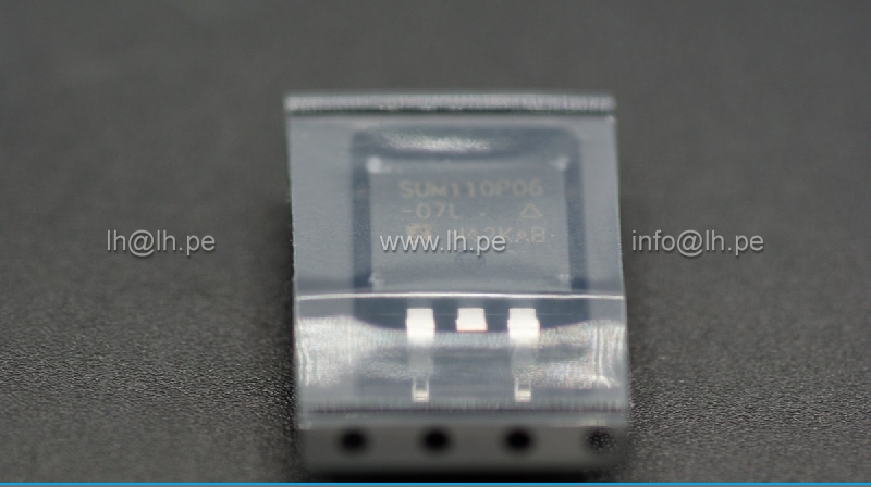 SUM110P06-07L-E3                  Transistor P-MOSFET, TrenchFET, unipolar, -60V, -110A, marca Vishay
