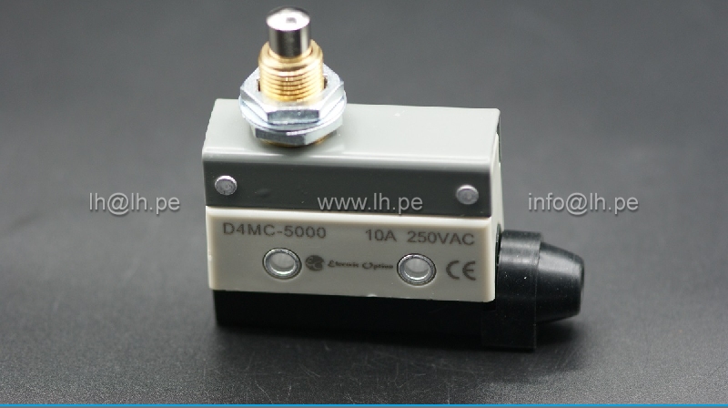 D4MC-5000                 Interruptor de fin de carrera, espiga, SPDT, 10A, max. 250VAC