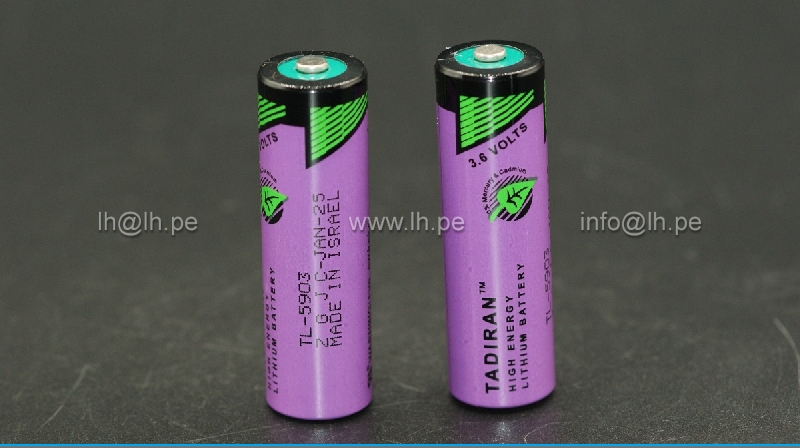 TL-5903     Batería Lithium 3.6V, 2400mAh, AA, Marca Tadiran