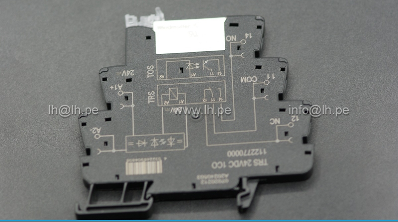 1122770000 TRS-24VDC-1CO                          Rele interfaz, SPDT, bobina 24VDC, 6A, Marca Weidmuller