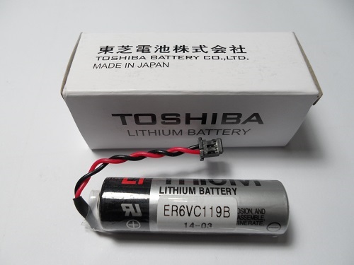 ER6VC119A, MR-J3  Servo Amplifier Controller Battery ER6VC119A (