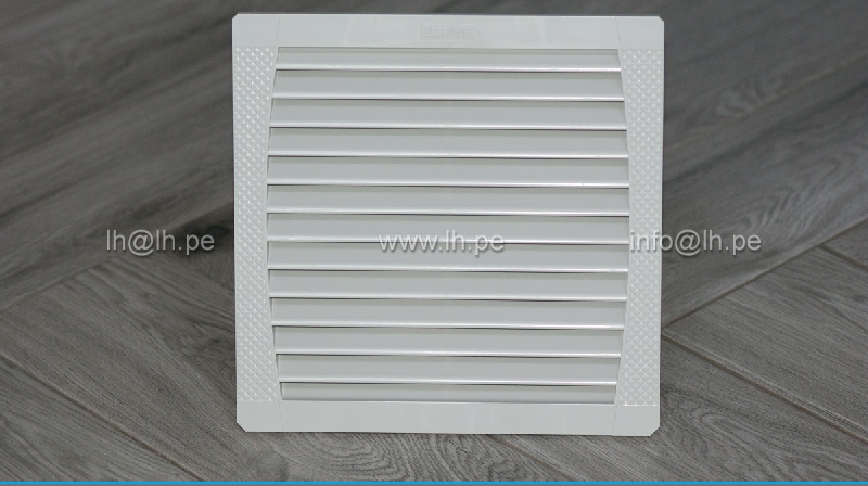 FKL5525-150-230                      Ventilador con filtro y rejilla 250x250mm, 230VAC, 0.29/027A, 43/40W, 2600/2650RPM, 50Hz, Marca: Leipole