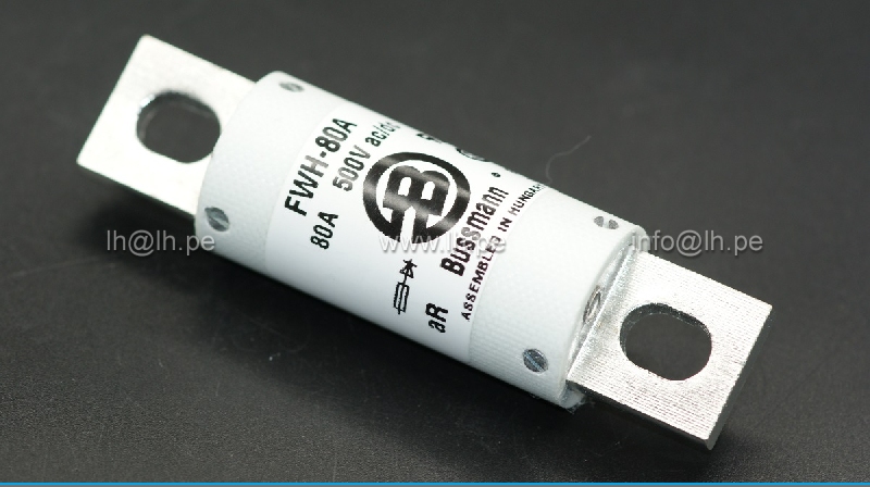FWH-80A                 Fusible semiconductors High Speed 80A, 500VAC/DC; Marca: EATON