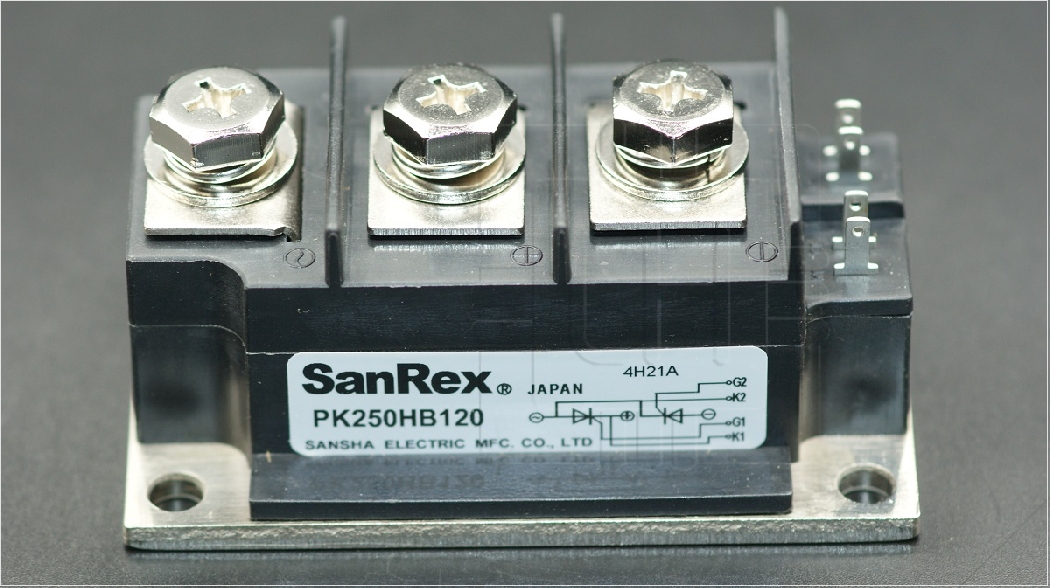 PK250HB120                   THIRISTOR MODULO DE POTENCIA DUAL-SCR, 250A, 1600V, MARCA SANREX