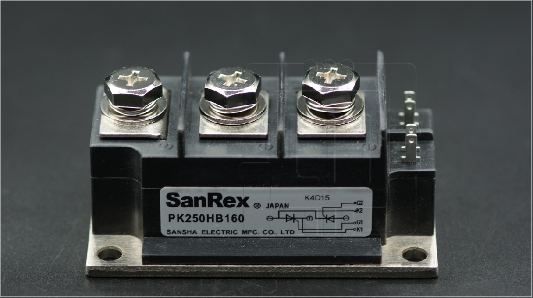PK250HB160          THIRISTOR MODULO DE POTENCIA DUAL-SCR, 1600V, 250A, MARCA SANREX