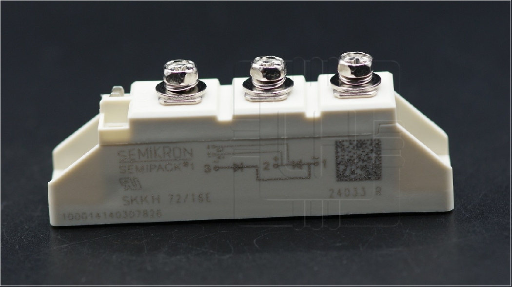 SKKH72/16E               Modulo Semipack SCR & DIODE 70Amp 1600Voltios Marca: Semikron 
