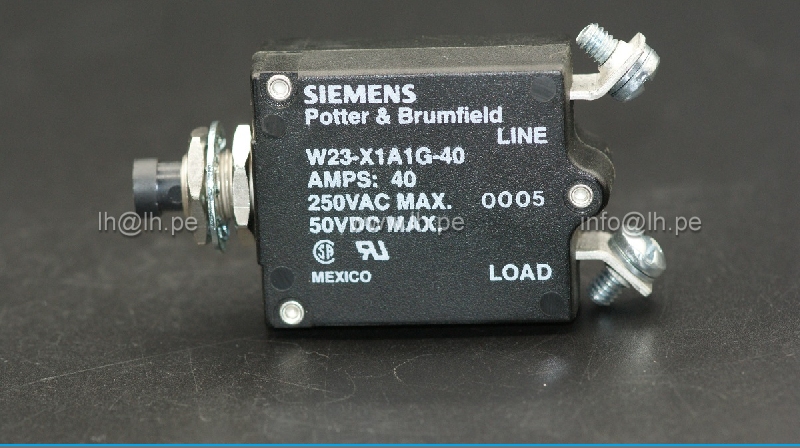 W23-X1A1G-40             Circuito Breaker Thermal 40A 240VAC 50VDC