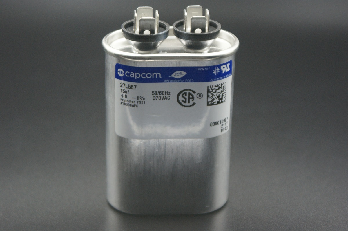 27L567             Capacitor Polypro Metallized 15uF, 370VAC