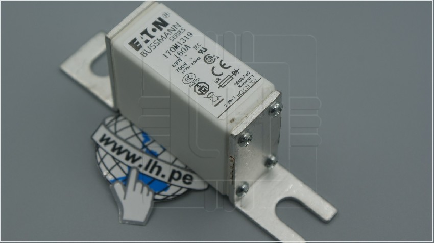 170M1319                  Fusible Ultra Rápido 160A 690/700VAC; 000/80 GR UC; EATON