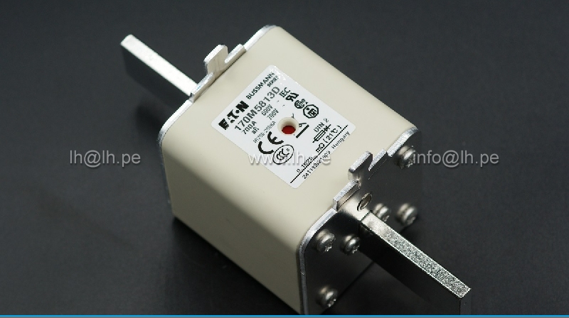 170M5813D                 Fusible Ultra Rapido DIN-2, 700A, 690/700VAC, aR, marca EATON