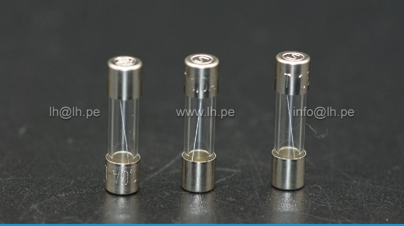 179120.1.6                Fusible vidrio 5x20mm, 1,6A; 250VAC; retardados; Marca: SIBA