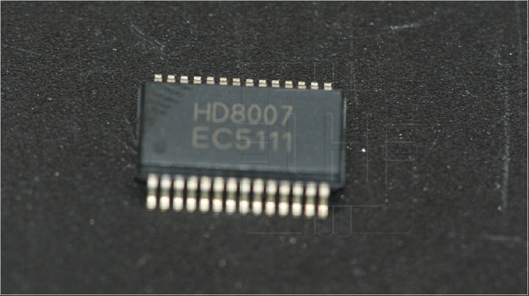 HD8007                          Microcontroller 16K flash memory In-system programming IAP programming Main Data Memory: 256 bytes