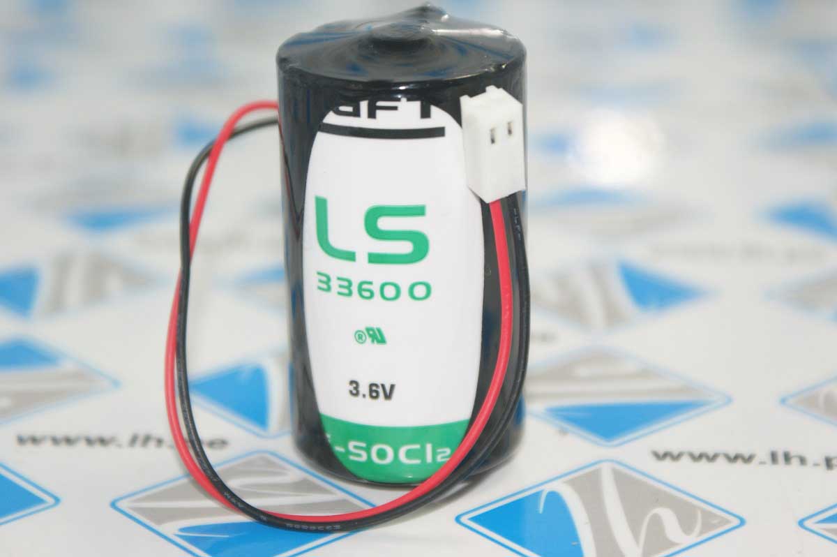 1S1PLS33600              Batería Lithium 3.6V, 17.0Ah, + Conector