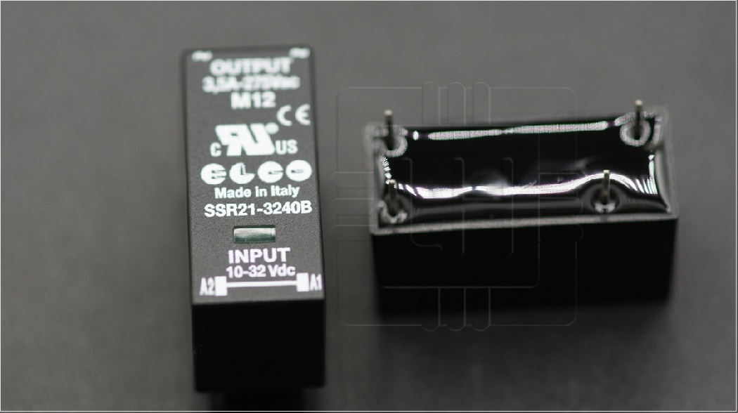 SSR21-3240B                  Rele semiconductor; SPST-NO; Uguía: 10÷32VDC; 3A; 12÷275VAC; SSR2; Marca: ELCO