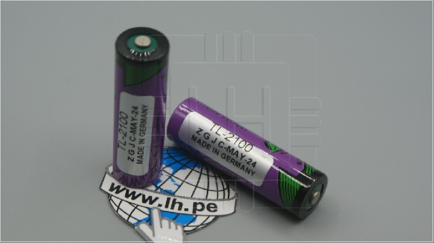 TL-2100                  BATERIA LITHIUM, 3.6V, 2100mAh  Size: AA TADIRAN