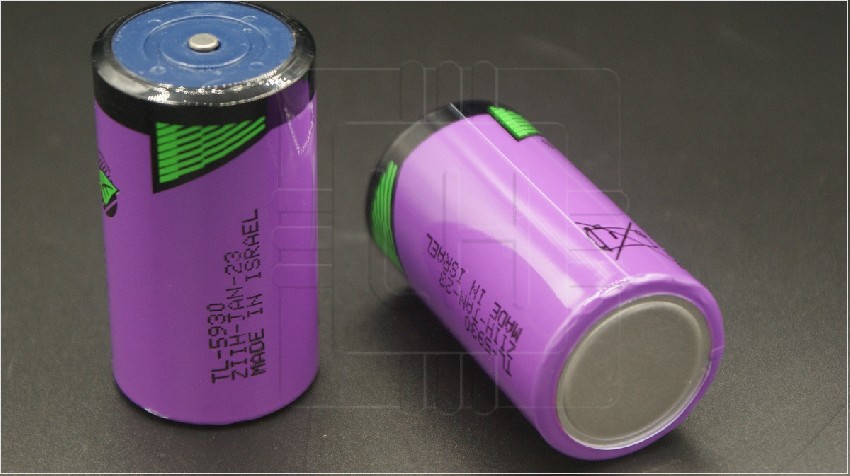 TL-5930        Batería Lithium Size: D, Cell 3.6 V, 19000mAh, marca TADIRAN.