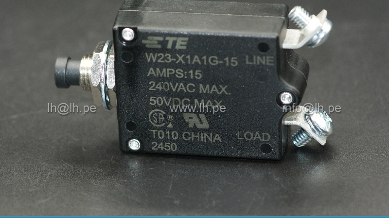 W23-X1A1G-15             Circuito Breaker Thermal 15A, 240VAC, 50VDC