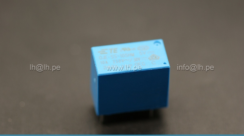 2-1419128-9 OJE-SS-105HM.000                   Power relay 5VDC, 10A, 4 Pines, SPST-NO, marca TE
