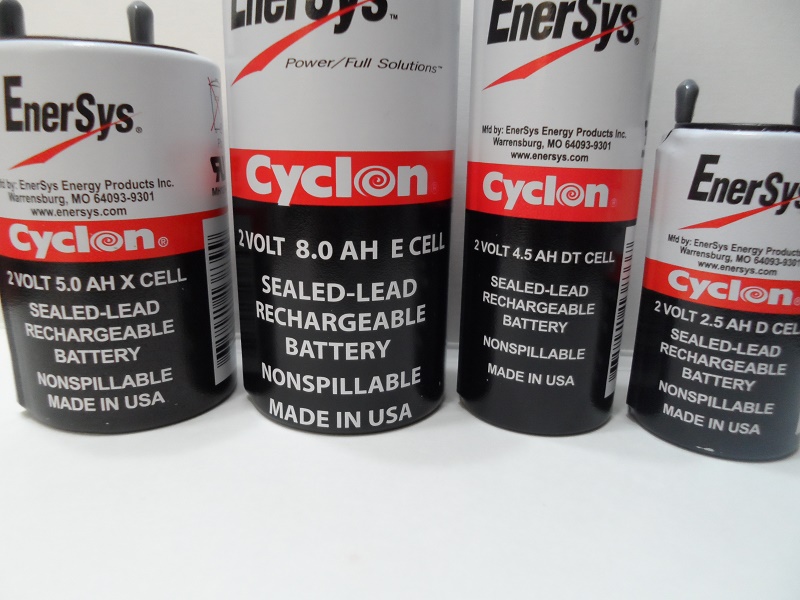 0860-0004 DT      Battery Rechargeable Cyclon 2V, 4.5Ah