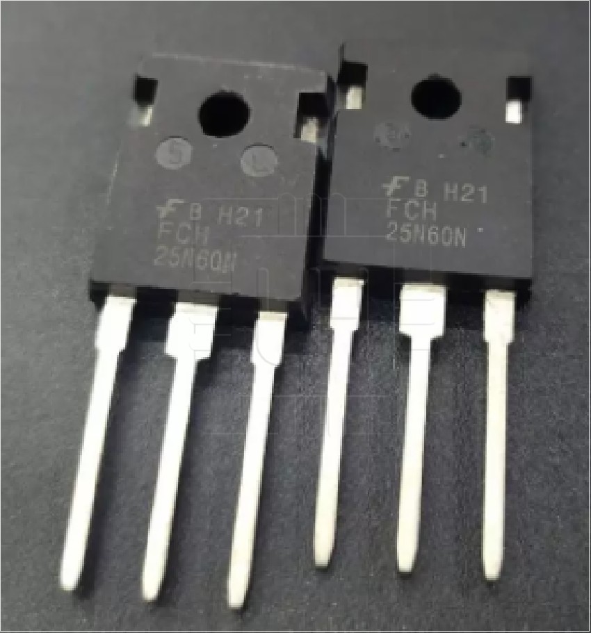 FCH25N60N                Transistor  N-Channel 600 V 25A (Tc) 216W (Tc) Through Hole TO-247-3