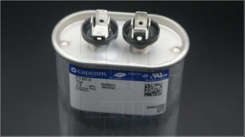 27L6018                   Capacitor Metalizado 12uF, 660VAC, Tol 6%, Capcom/Genteq