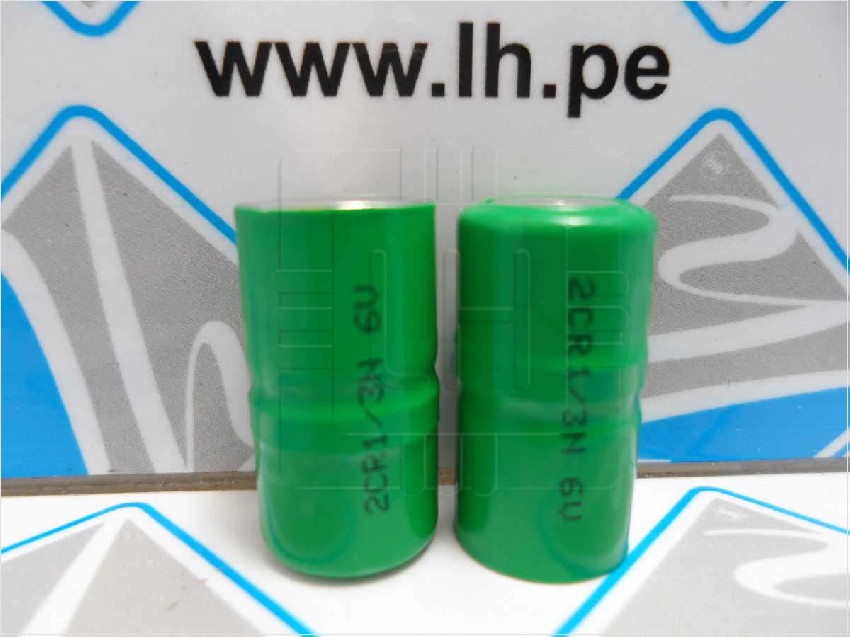 2CR1/3N      Bateria  Lithium L28PX,  6 Volt, 170mAh Lithium Battery