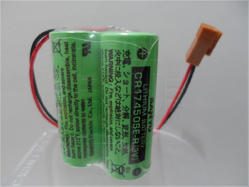 2CR17335SE     Battery Lithium  2/3A 2/3R23 3V Ø17x33,5mm 1