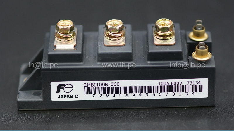 2MBI100N-060               Modulo de transistor IGBT 100A, 600V, de potencia de canal N, FUJI ELECTRIC