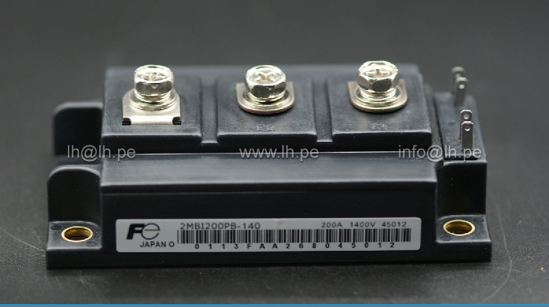 2MBI200PB-140                Modulo IGBT 200A, 1400V, 2-Pack,  Fuji Electric