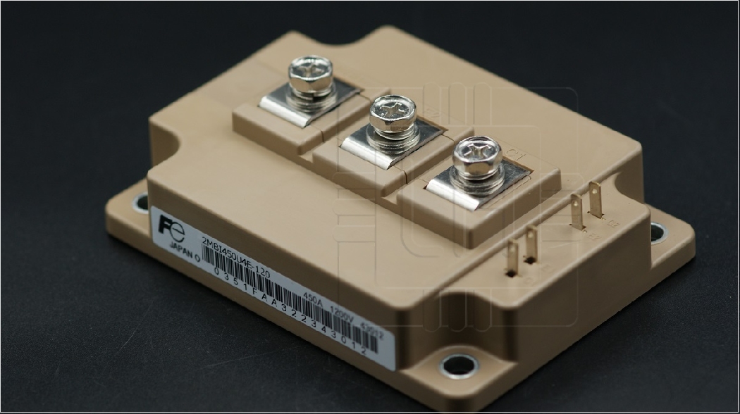 2MBI450U4E-120                    Modulo IGBT Insulated Gate Bipolar Transistor, 450A I(C), 1200V V(BR)CES, N-Channel, Marca: Fuji Electric