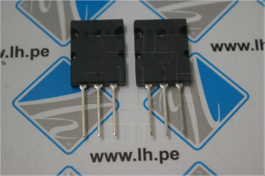 2SC5200-O(Q)             Transistor NPN, bipolar, 230V, 15A, 150W