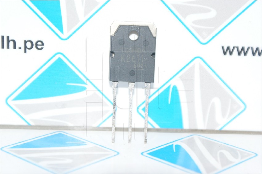 2SK2611             Transistor MOSFET, 2SK2611(F), N-Canal, 9 A, 900 V, 3-Pin, TO-3PN