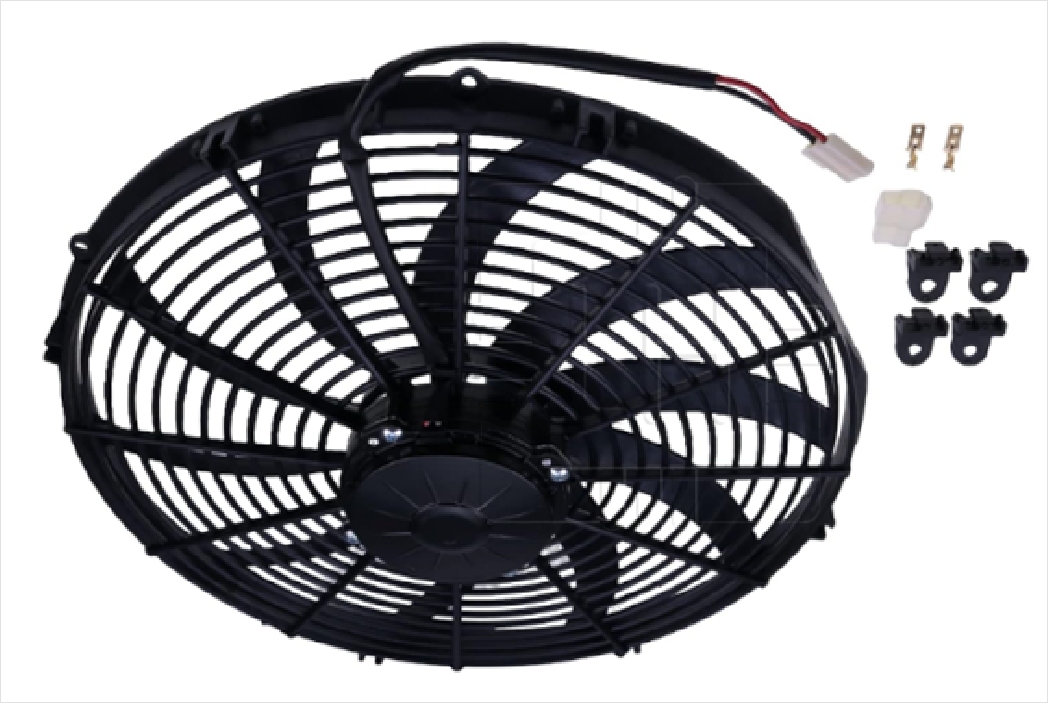 30102621 VA18-BP70/LL-86A                  Ventilador eléctrico de 24V, 16 pulgadas, 10 aspas, compatible con repuesto SpaL