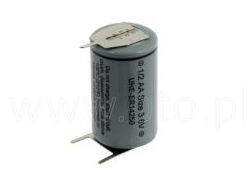 UHE-ER14250-3PIN    Battery: lithium; 3.6V; 1/2AA; 3pin, positive pole: 2pin