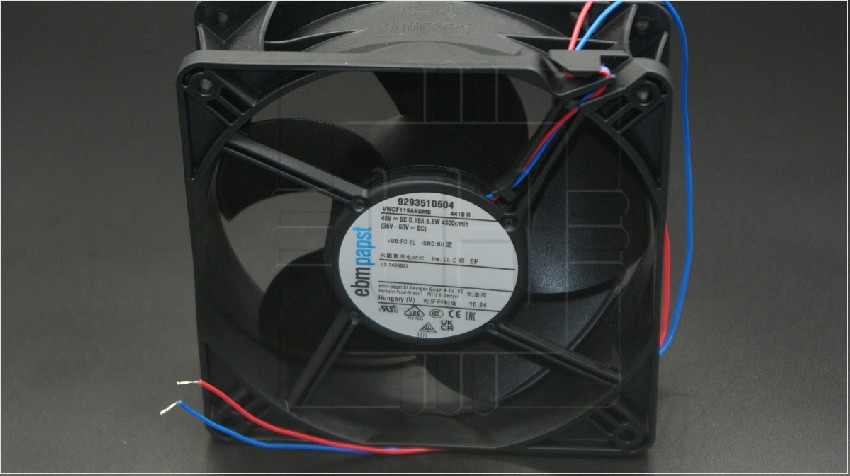 4418H                       Ventilador: DC; axiales; 48VDC; 119x119x38mm; 240m3/h; 50dBA; bolas: Marca: EBM PAPTS