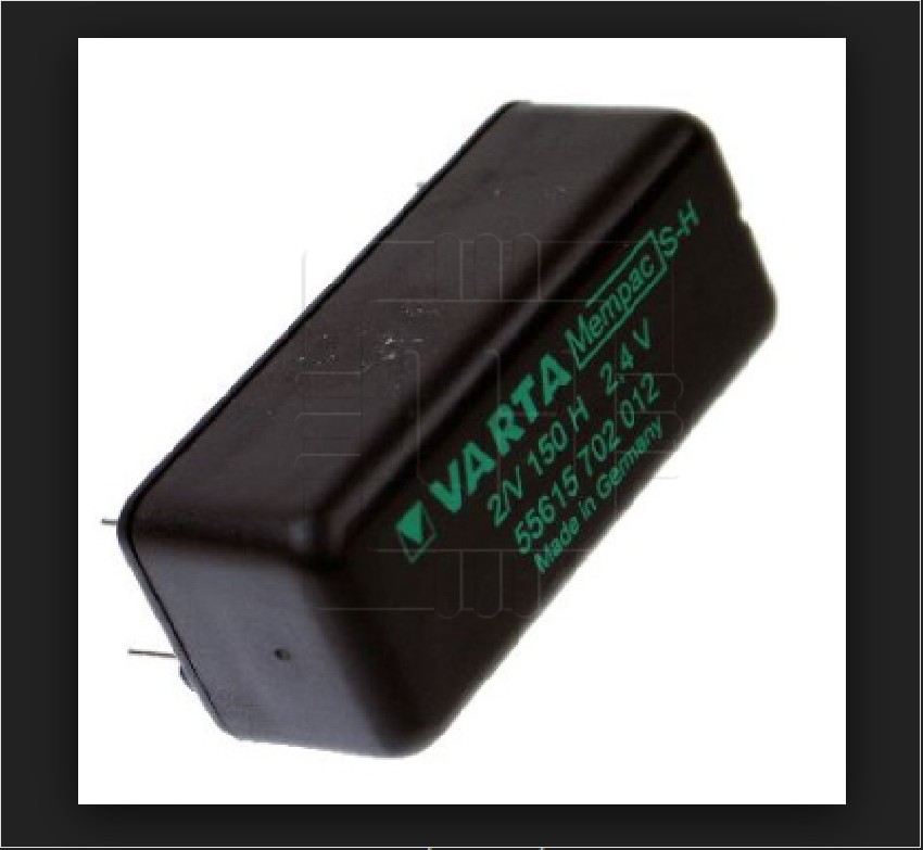 2/V150H 55615702012      Batería Ni-MH, 2.4V, 150mAh