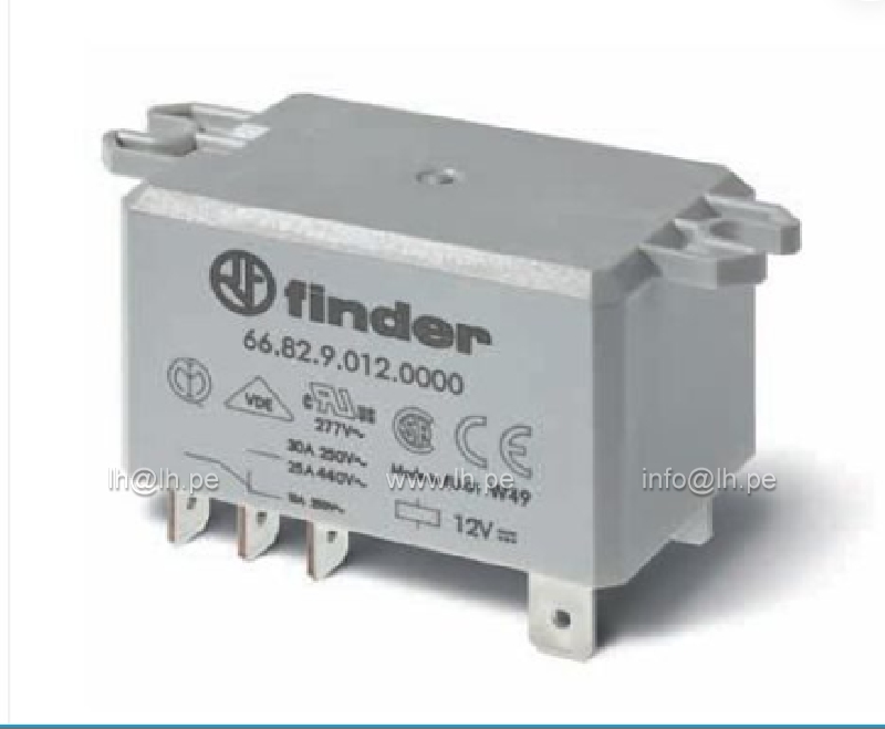 66.82.8.120.0000            RELE FINDER RELEVADOR DE POTENCIA BOBINA 120VAC, 30 A 250VAC