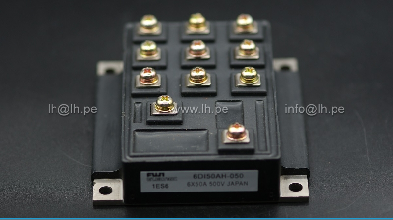 6DI50AH-050                   Modulo transistor 6x50A 500V, Fuji Electric