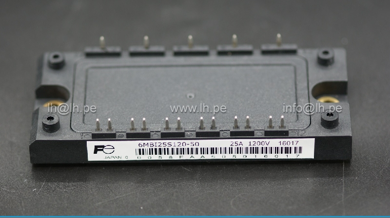 6MBI25S120-50                   Modulo IGBT 25A, 1200VAC, FUJI ELECTRIC