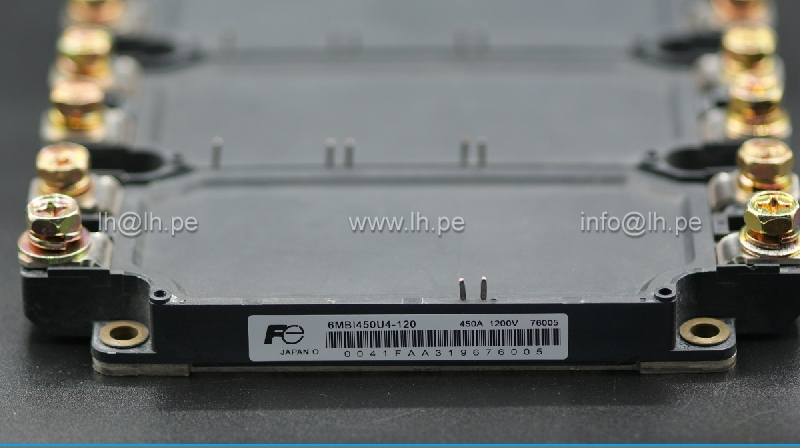 6MBI450U4-120               Modulo IGBT U-Series 450A, 1200V, 6 in one-package, FUJI ELECTRIC
