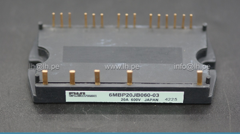 6MBP20JB060-03                   Modulo IGBT IPM Intelegente 20A, 600V, FUJI ELECTRIC