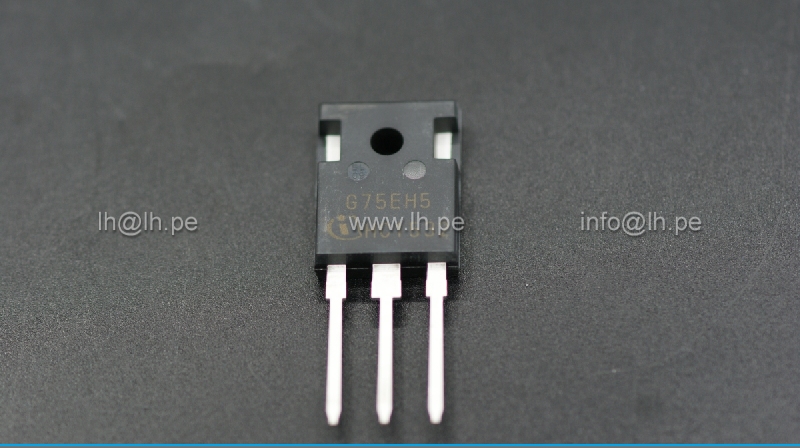 IGW75N65H5XKSA1                             Transistor IGBT 75A, 600V, TRENCHSTOP™ 5, marca Infineon