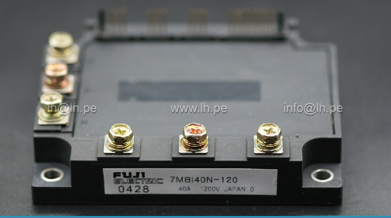 7MBI40N-120                   Modulo IGBT Insulated Gate Bipolar Transistor, 40A I(C), 1200V V(BR)CES, N-Channe, FUJI ELECTRIC
