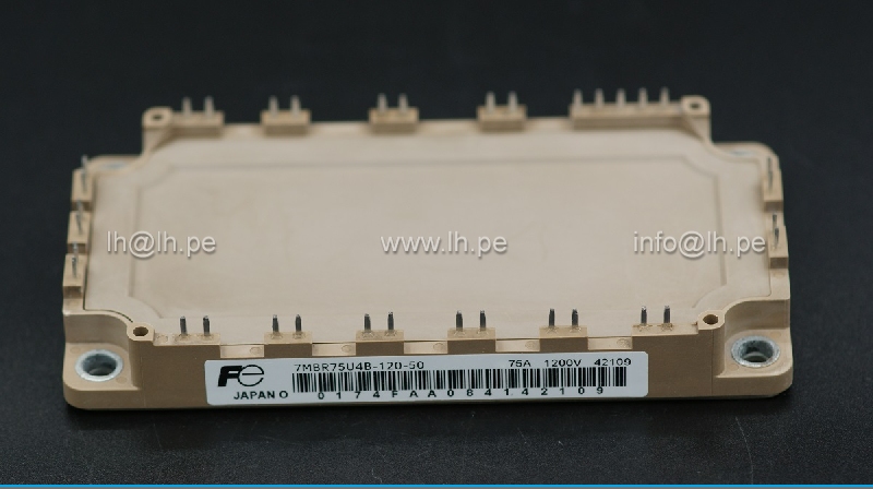 7MBR75U4B-120-50       Modulo IGBT 75A, 1200V, marca Fuji Electric