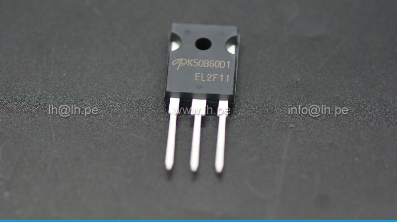 AOK50B60D1                    Transistor IGBT 50A, 600V, 125W, marca ALPHA OMEGA