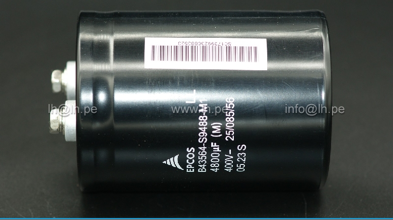 B43564-S9488-M1      Capacitores electrolíticos de aluminio 4800uF 400V Terminal roscado