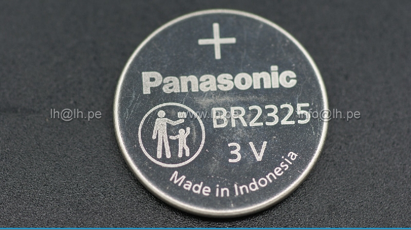 BR2325         PILA DE LITIO 3V, 165MAH, 23x2.5MM
