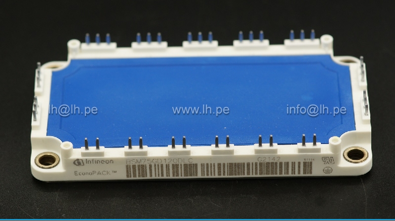 BSM75GD120DLC                    Modulo de transistor IGBT 75A, 1200V de canal N, Infineon Technologies