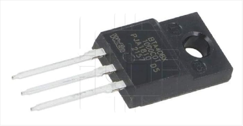 BTA408X-1000C0TQ             Triac 8Amp, 1000V, TO220FP, 35mA, max. 100A, 3Q