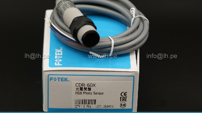CDR-60X                  Sensor fotoElectrico M18, reflex, FOTEK